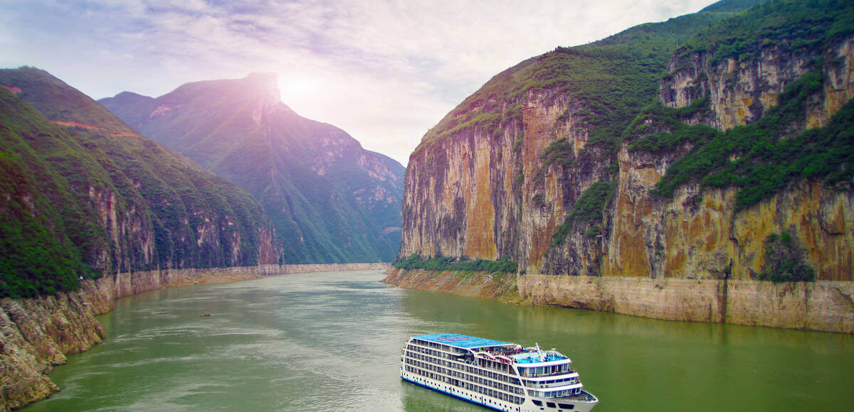 China Goddess 1 Cruise Ship Exterior View