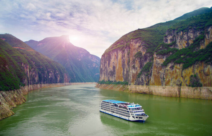 China Goddess 1 Cruise Ship Exterior View