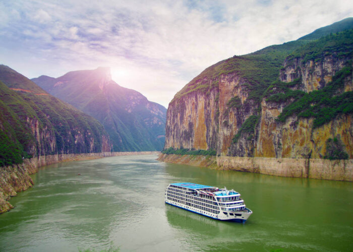 China Goddess 1 Cruise Ship Exterior View