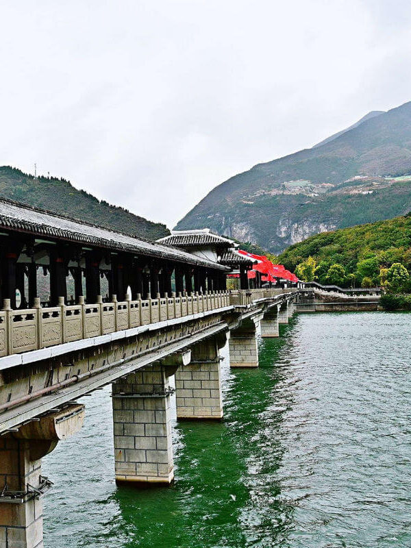 Bridge to White Emperor City