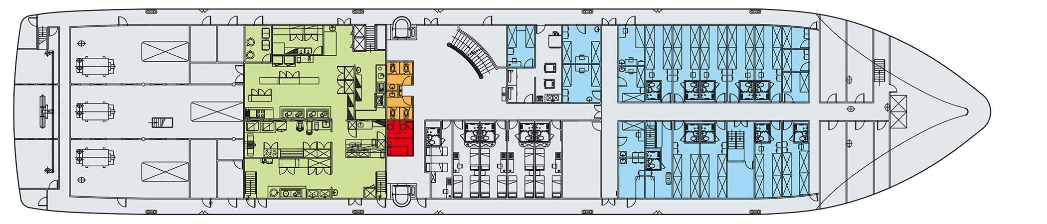 China Goddess 1 Cruise Ship Deck Plans D1