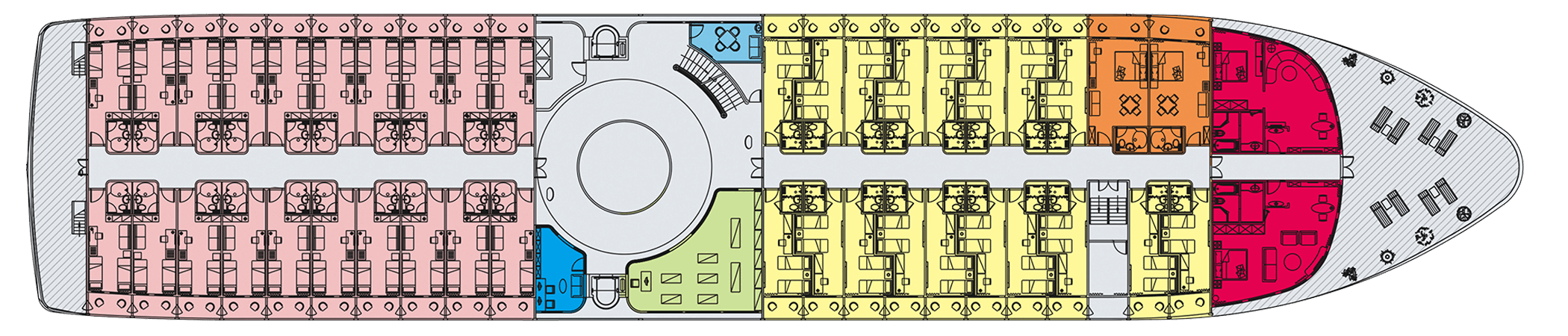 China Goddess 1 Cruise Ship Deck Plans D3