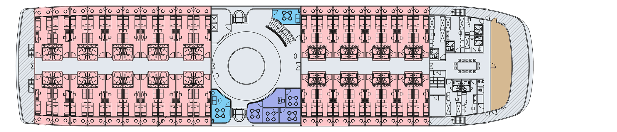 China Goddess 1 Cruise Ship Deck Plans D4