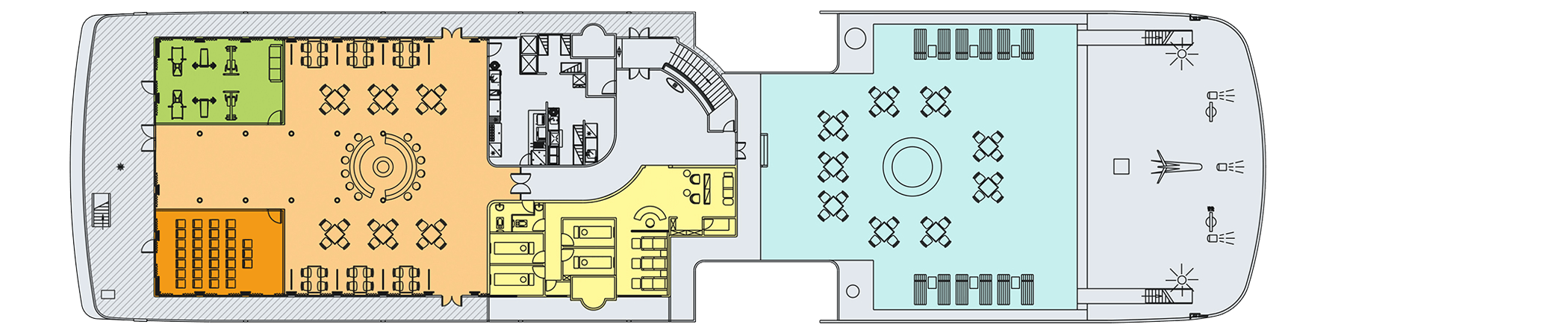 China Goddess 1 Cruise Ship Deck Plans D6