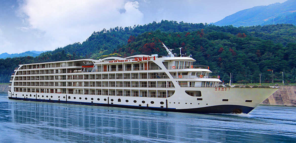 China Goddess 1 Cruise Ship Exterior View