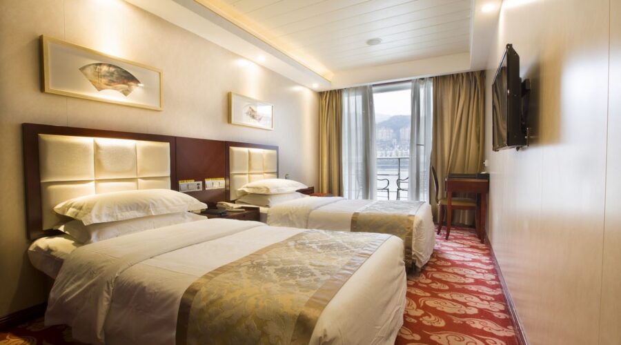 Standard Balcony Cabin onboard China Goddess 2 Cruise Ship